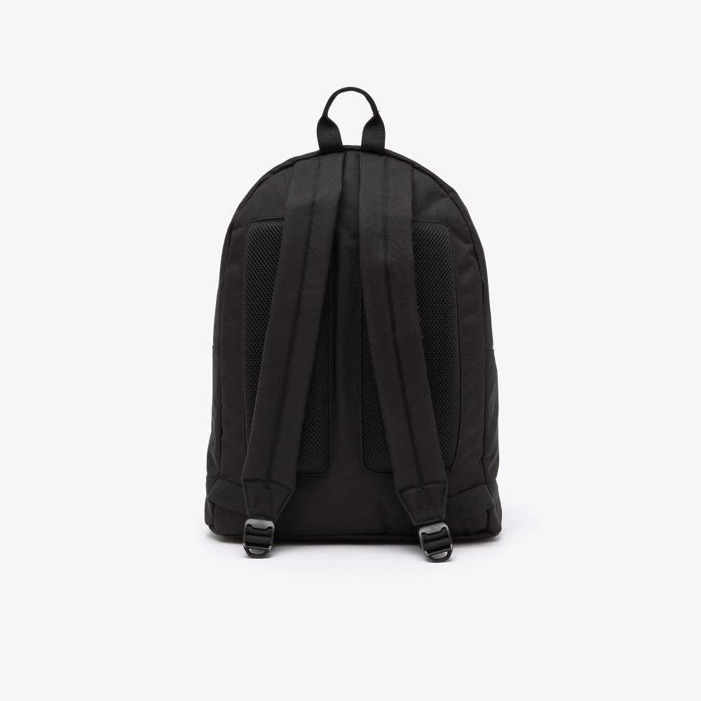 Lacoste Computer Compartment Backpack Negras | 0268-KGPHF