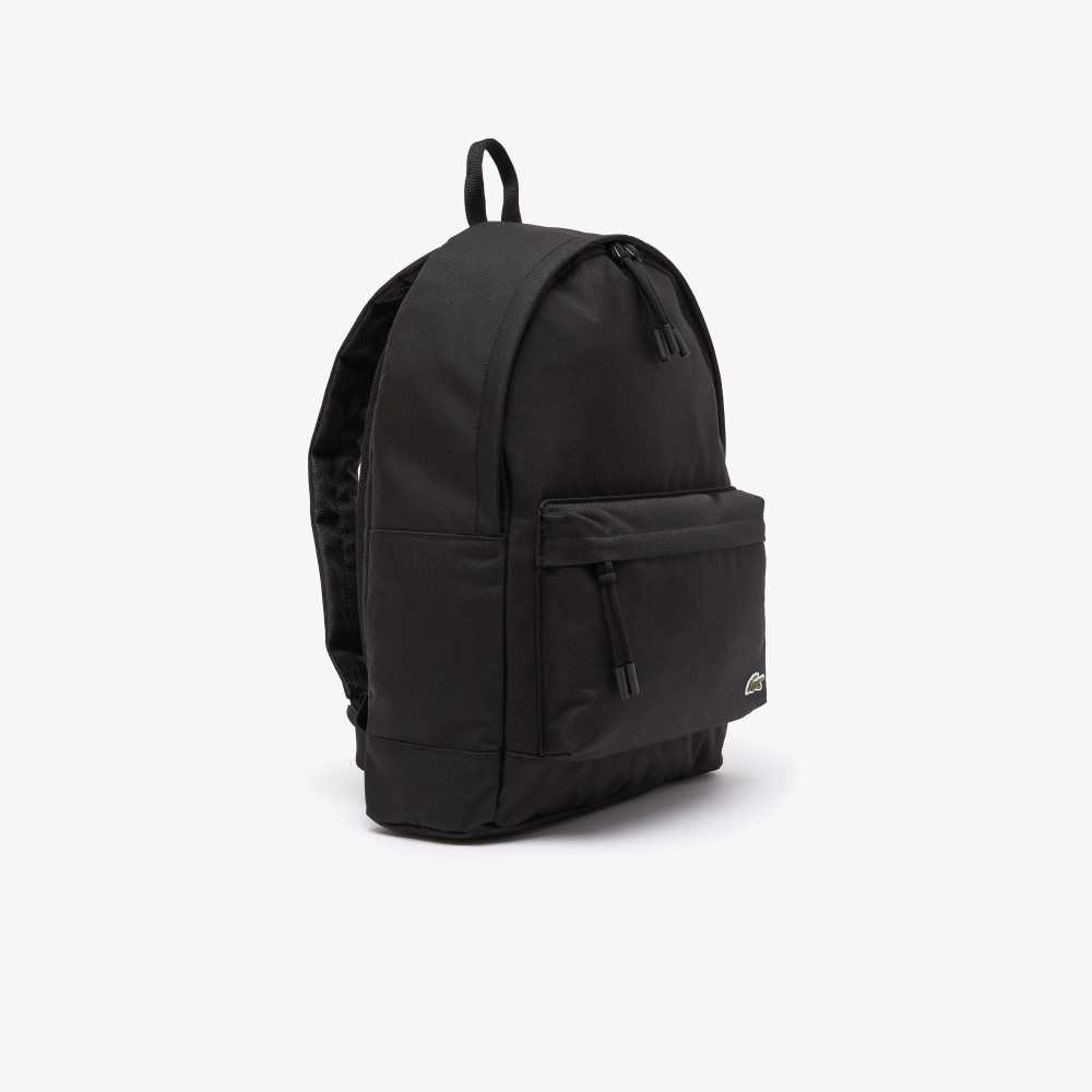 Lacoste Computer Compartment Backpack Negras | 0268-KGPHF