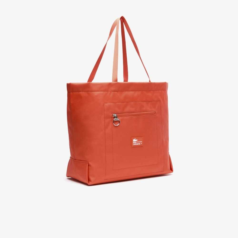 Lacoste Contrast Branding Oversized Tote Multicolor | 3048-MZEIB