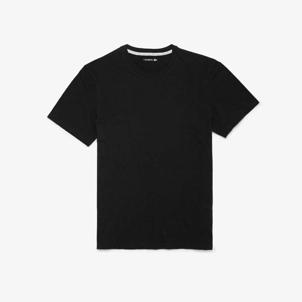 Lacoste Corta Sleeve Lounge Negras | 5420-OHBVC