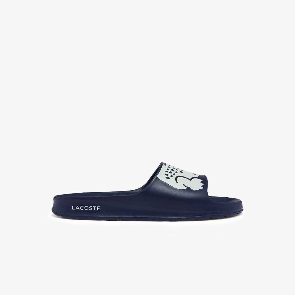 Lacoste Croco 2.0 Azules Blancas | 1786-ZLHFK