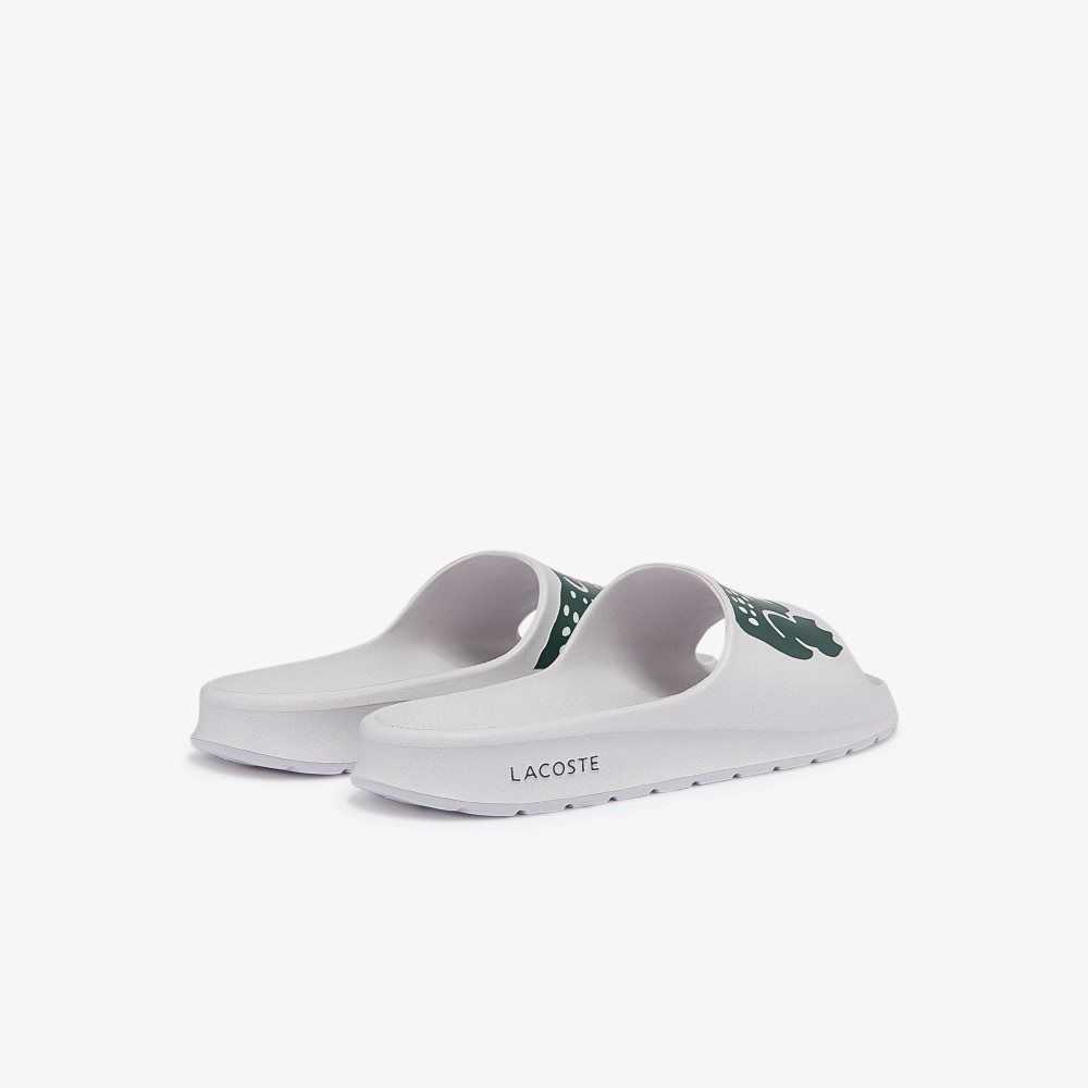 Lacoste Croco 2.0 Blancas Verde Oscuro | 0213-UNXDJ