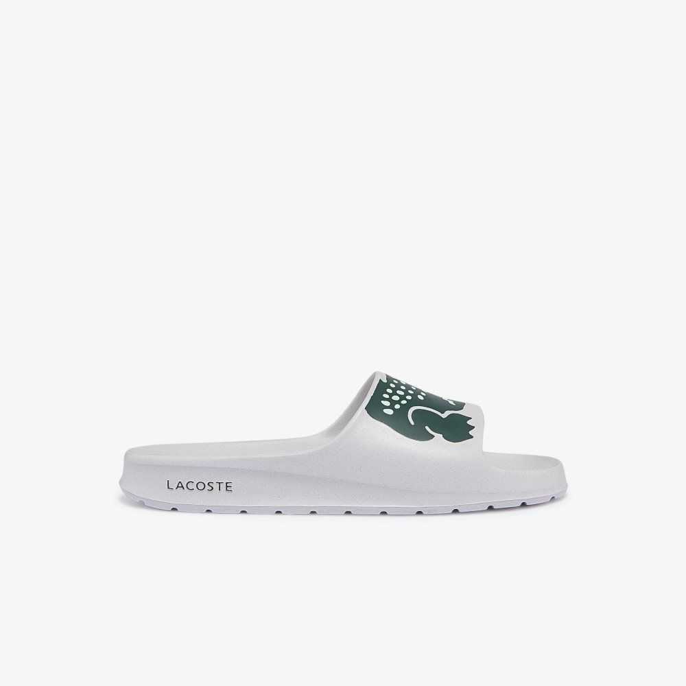 Lacoste Croco 2.0 Blancas Verde Oscuro | 0213-UNXDJ