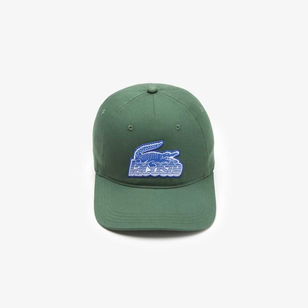 Lacoste Crocodile Patch Branded Verde | 9718-NSZCT