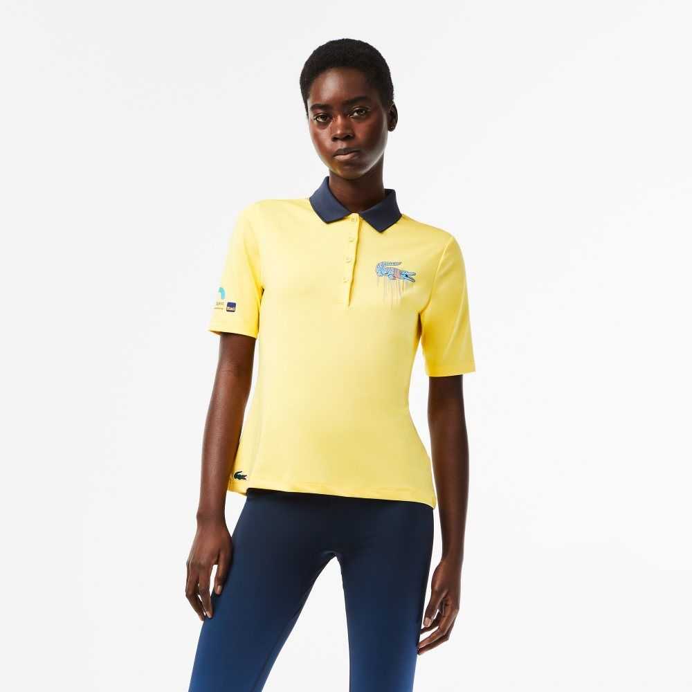 Lacoste Deporte Miami Open Edition Amarillo | 3764-NRSUE