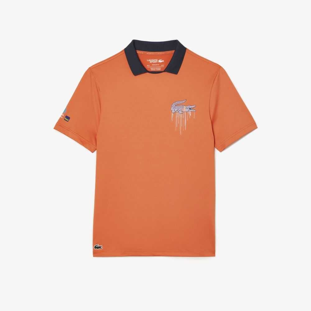 Lacoste Deporte Miami Open Edition Naranjas | 5284-EHIWB