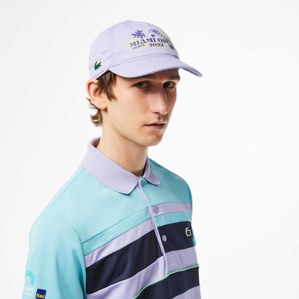 Lacoste Deporte Miami Open Edition Twill Moradas | 2691-ERSHC