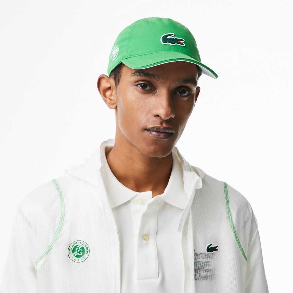 Lacoste Deporte Roland Garros Edition Microfiber Verde Blancas | 9657-RFWIZ