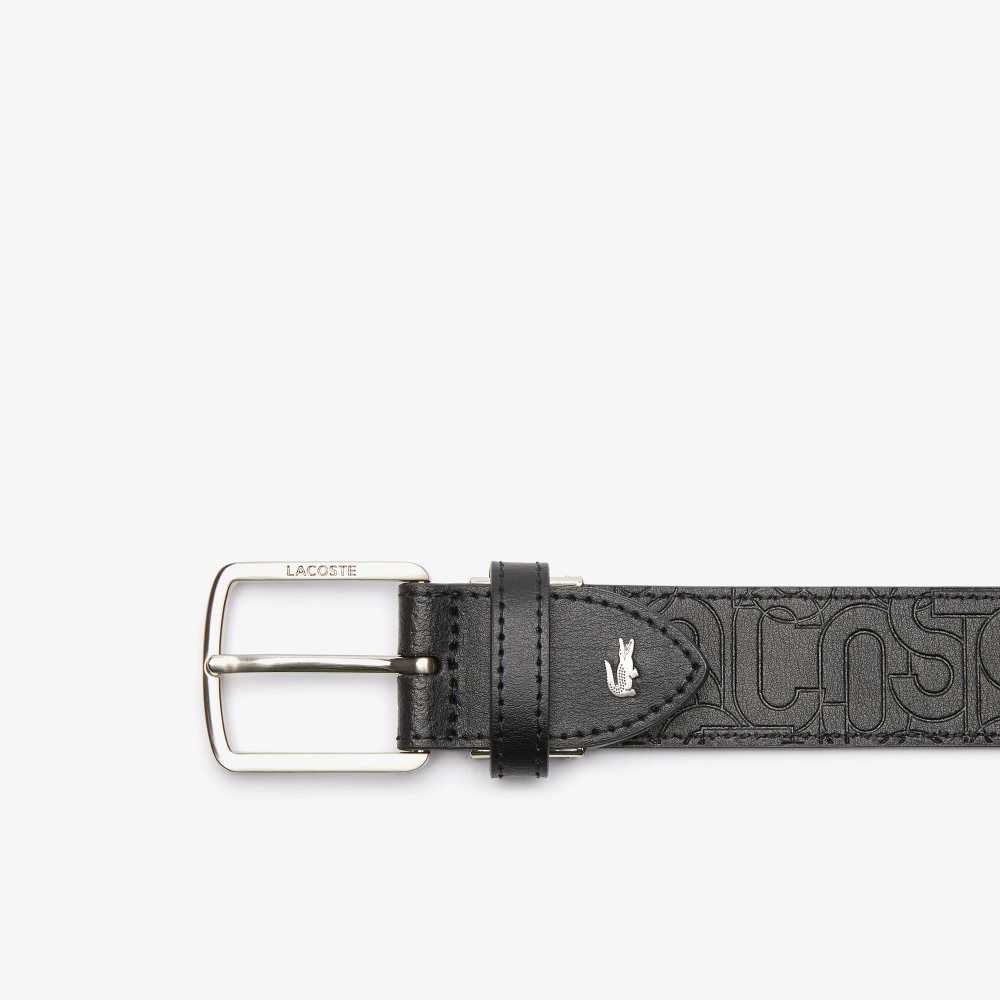 Lacoste Embossed Cuero Tongue Hebilla Multicolor | 0534-GOWYS