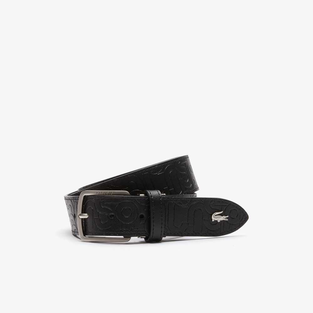 Lacoste Embossed Cuero Tongue Hebilla Multicolor | 0534-GOWYS