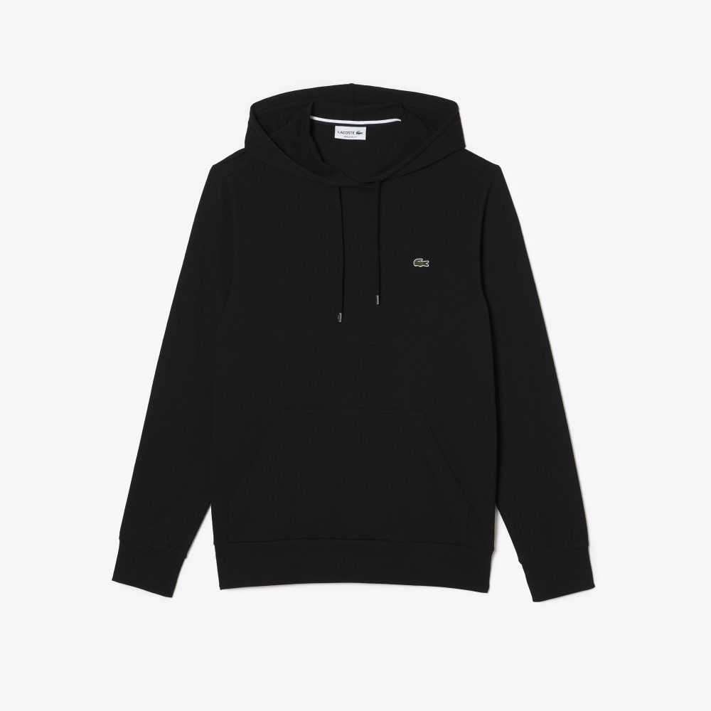 Lacoste Encapuchado Algodon Jersey Sweatshirt Negras | 6801-LEAJU