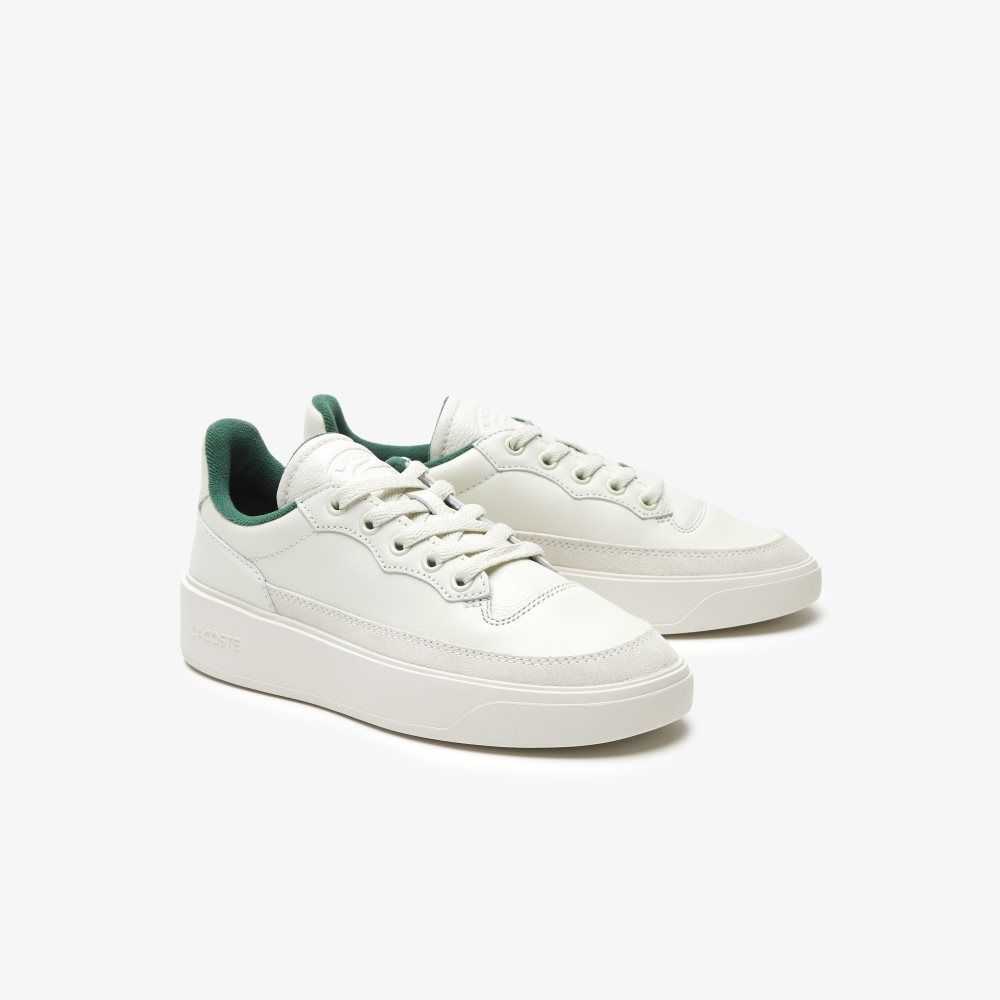 Lacoste G80 Club Cuero Tonal Blancas Blancas | 5840-UYJCK