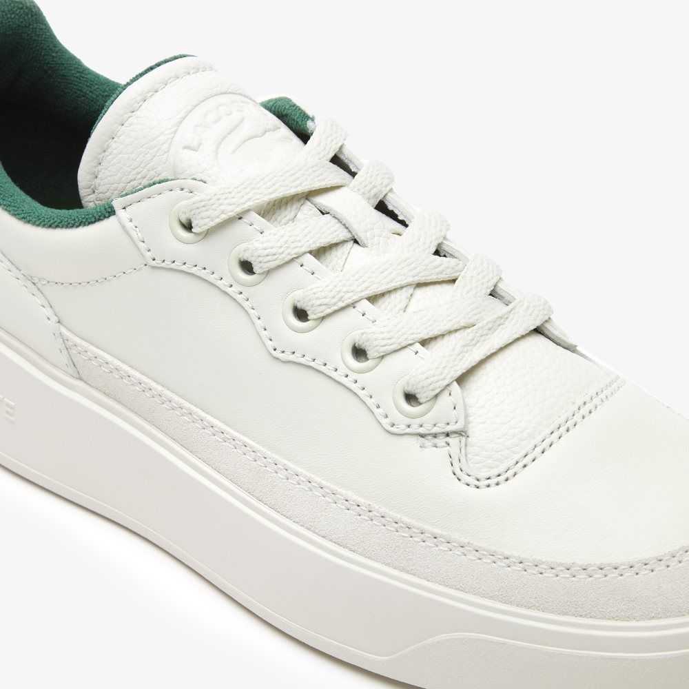 Lacoste G80 Club Cuero Tonal Blancas Blancas | 5840-UYJCK