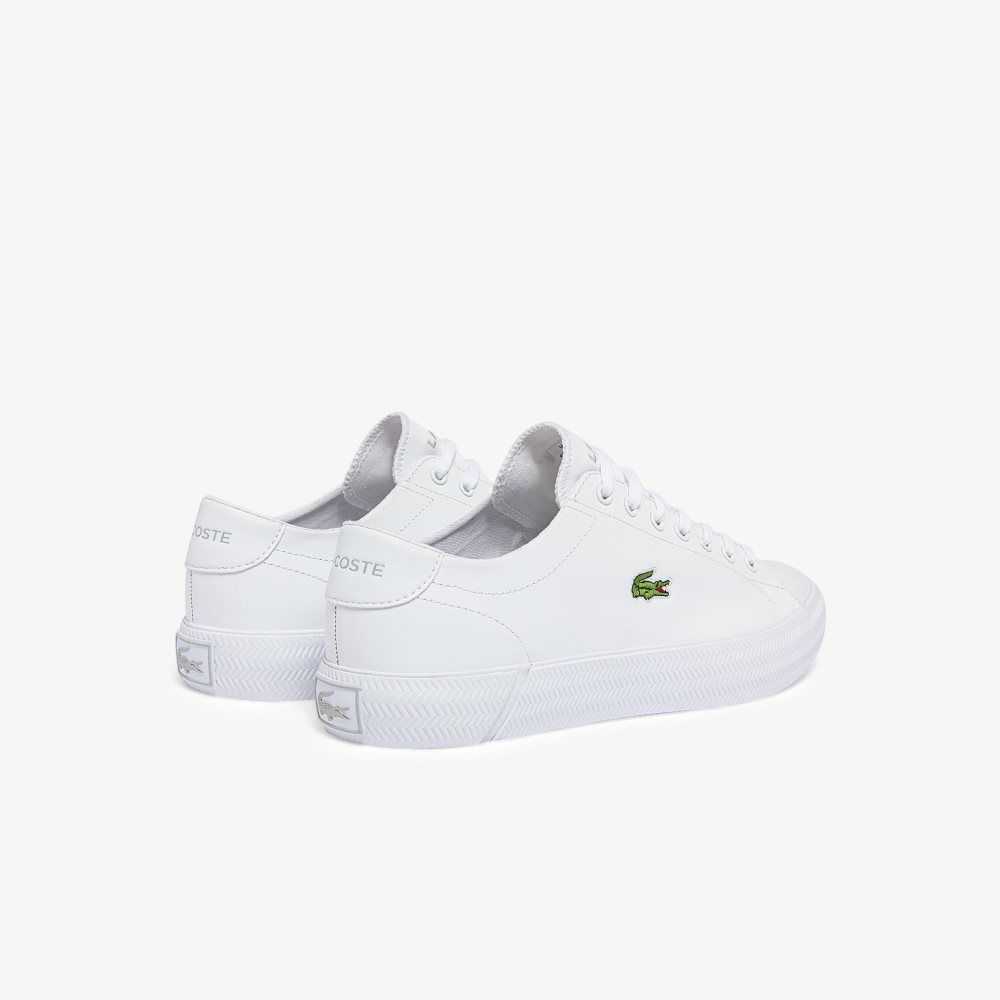 Lacoste Gripshot Cuero Blancas Blancas | 9205-KIWMC