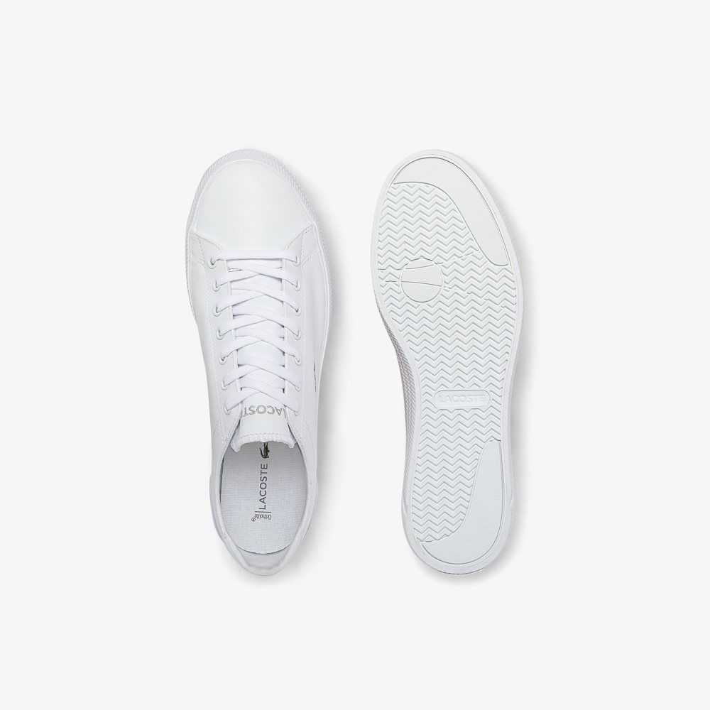 Lacoste Gripshot Cuero Blancas Blancas | 9205-KIWMC