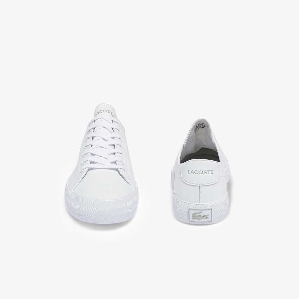 Lacoste Gripshot Cuero Blancas Blancas | 9205-KIWMC