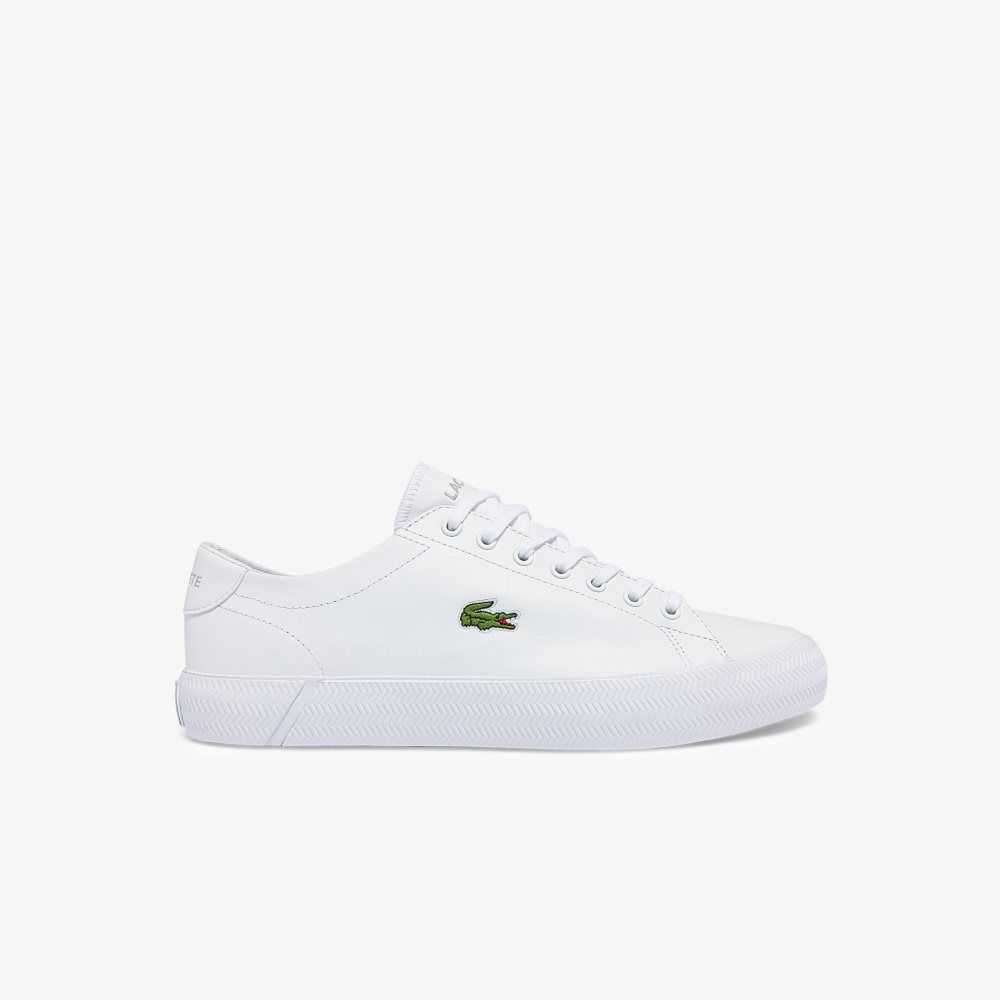 Lacoste Gripshot Cuero Blancas Blancas | 9205-KIWMC