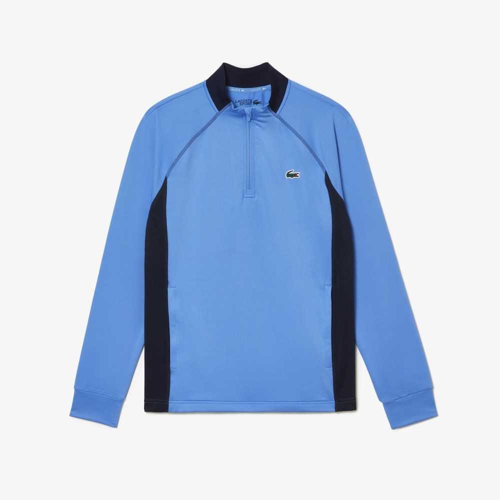 Lacoste Half Zip Golf Azules Azul Marino Azules | 0326-JWOCQ