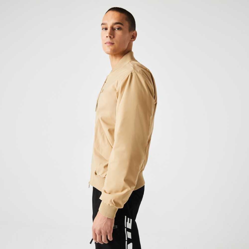 Lacoste Insulated Acolchado Bomber Beige | 3150-PVTFC