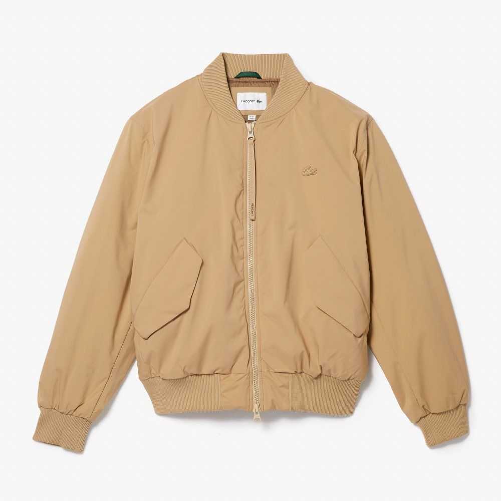 Lacoste Insulated Acolchado Bomber Beige | 3150-PVTFC