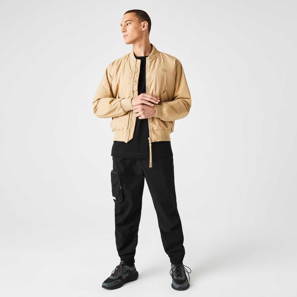 Lacoste Insulated Acolchado Bomber Beige | 3150-PVTFC