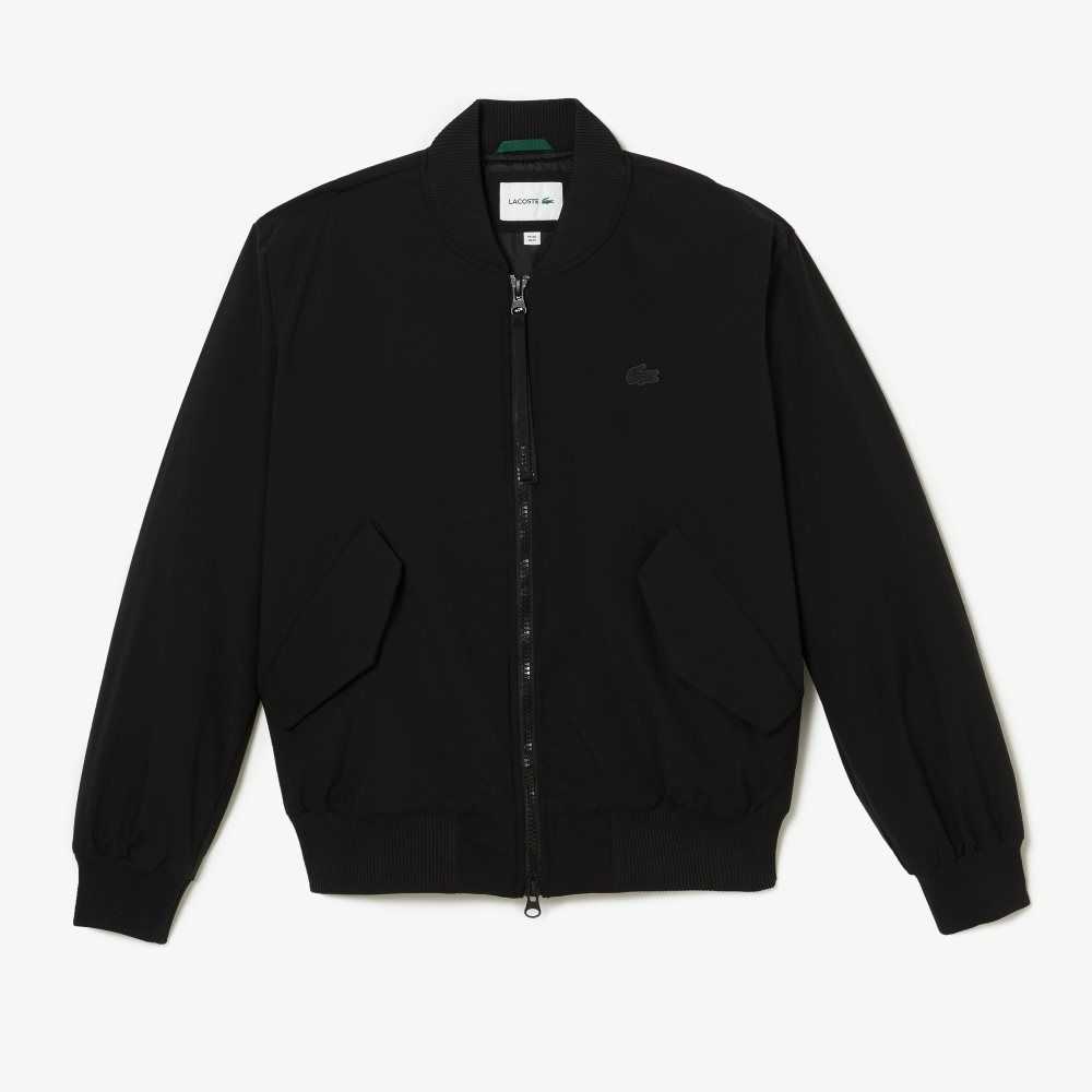 Lacoste Insulated Acolchado Bomber Negras | 5492-ABLMO