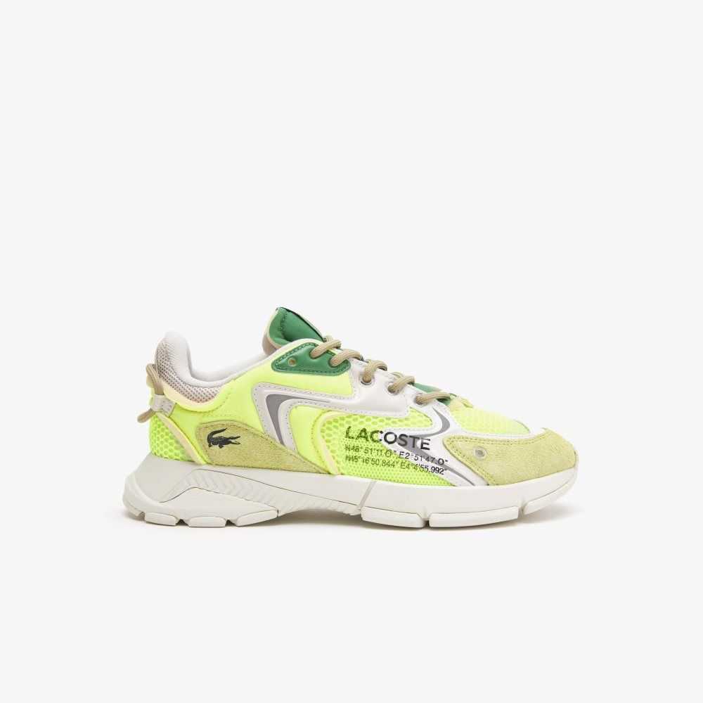 Lacoste L003 Neo Amarillo Blancas | 2674-JGULD