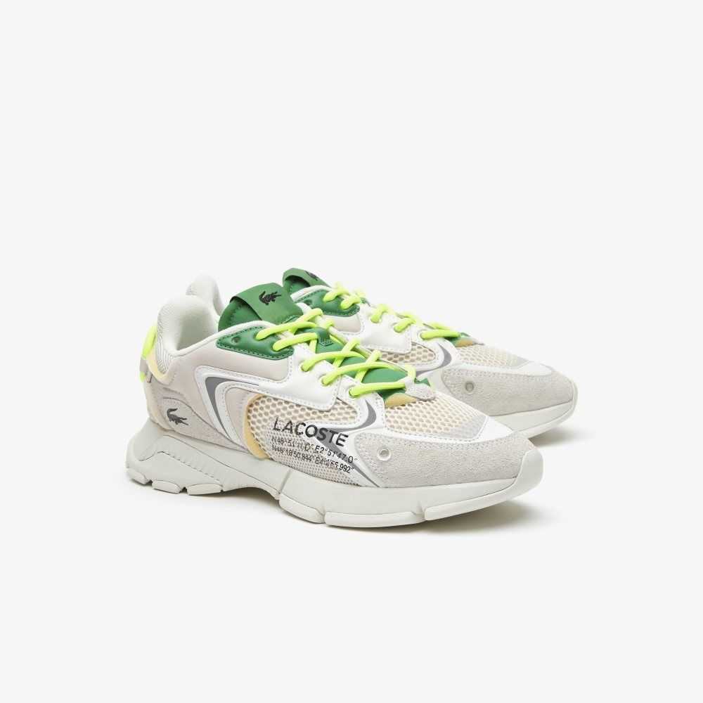 Lacoste L003 Neo Blancas Verde | 3456-HYWZD