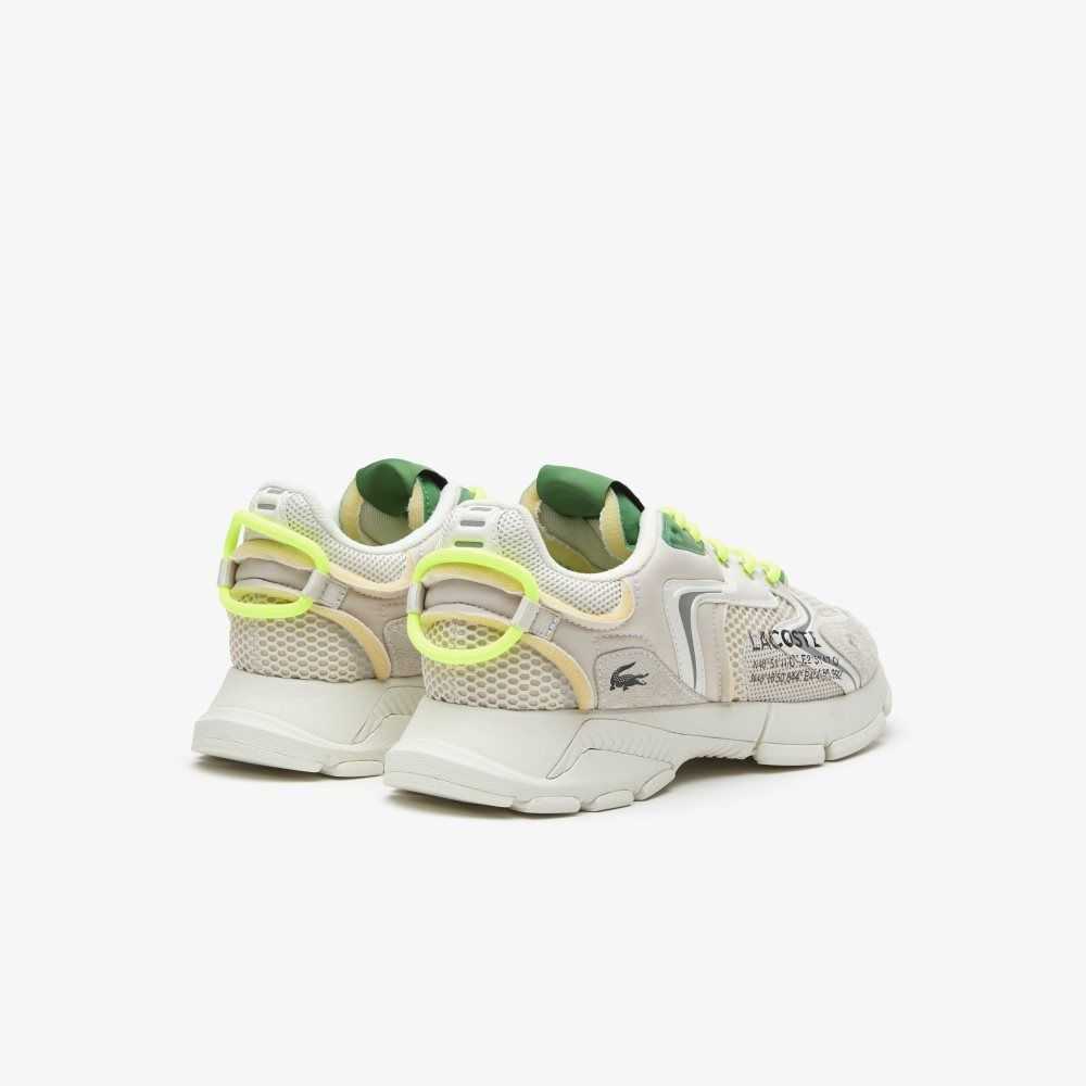 Lacoste L003 Neo Blancas Verde | 3456-HYWZD