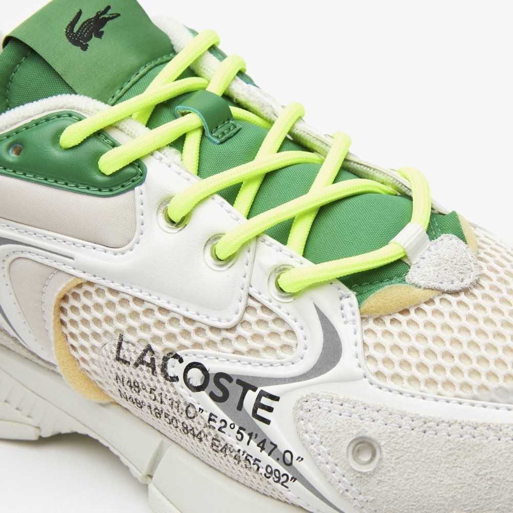 Lacoste L003 Neo Blancas Verde | 3456-HYWZD