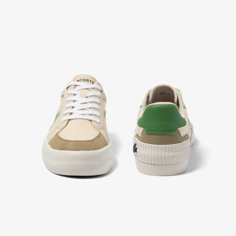 Lacoste L004 Colorblock Marrones Verde | 9152-QFHIY