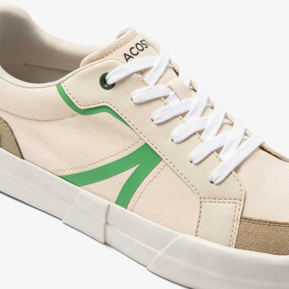 Lacoste L004 Colorblock Marrones Verde | 9152-QFHIY