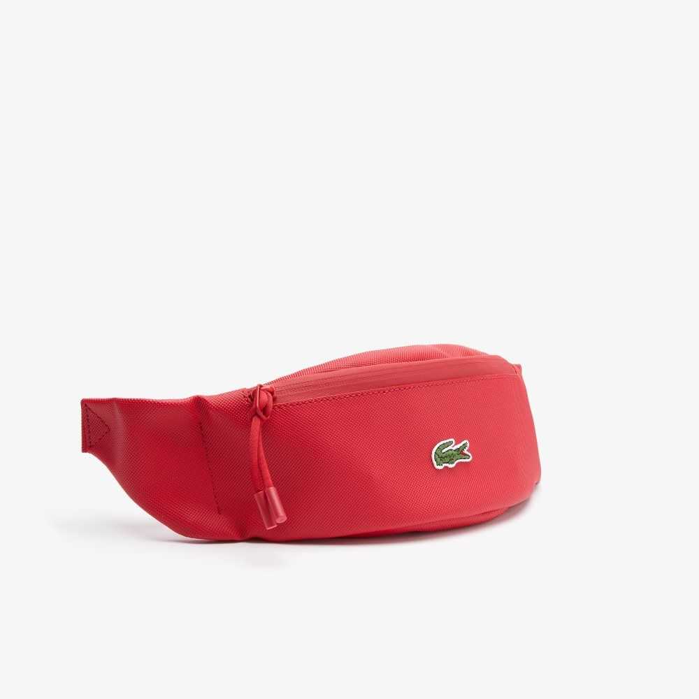 Lacoste LCST Coated Lona Zippered Fanny Pack Rojas | 9715-GKUVC