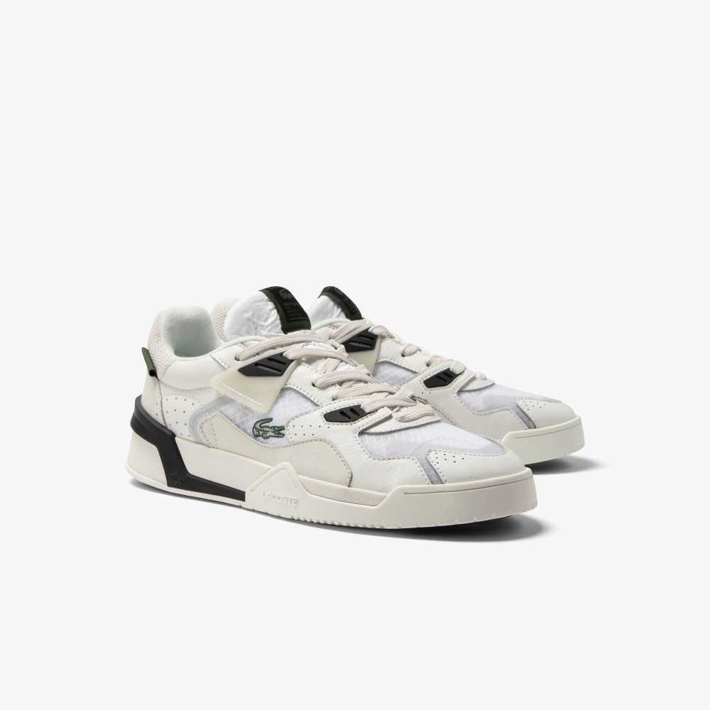 Lacoste LT125 Cuero Blancas Blancas | 8371-XPMEN