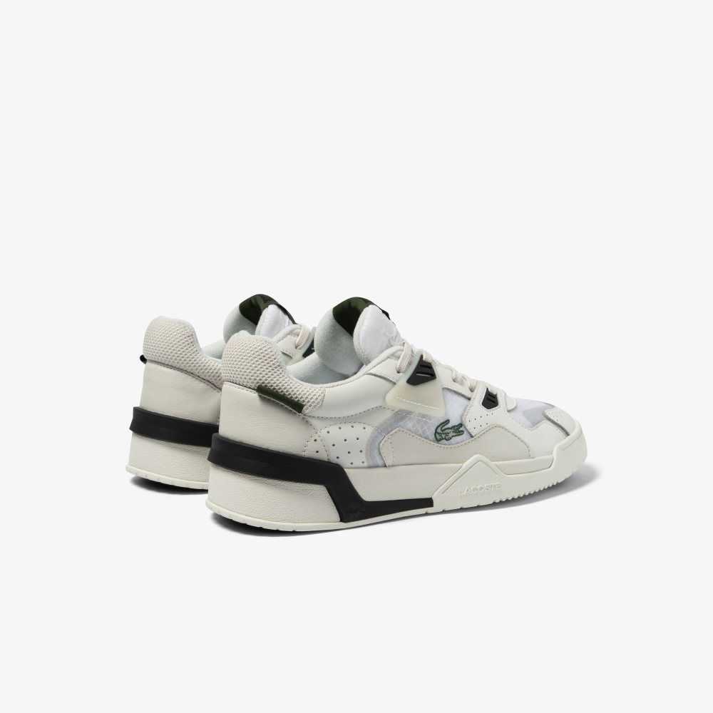 Lacoste LT125 Cuero Blancas Blancas | 8371-XPMEN