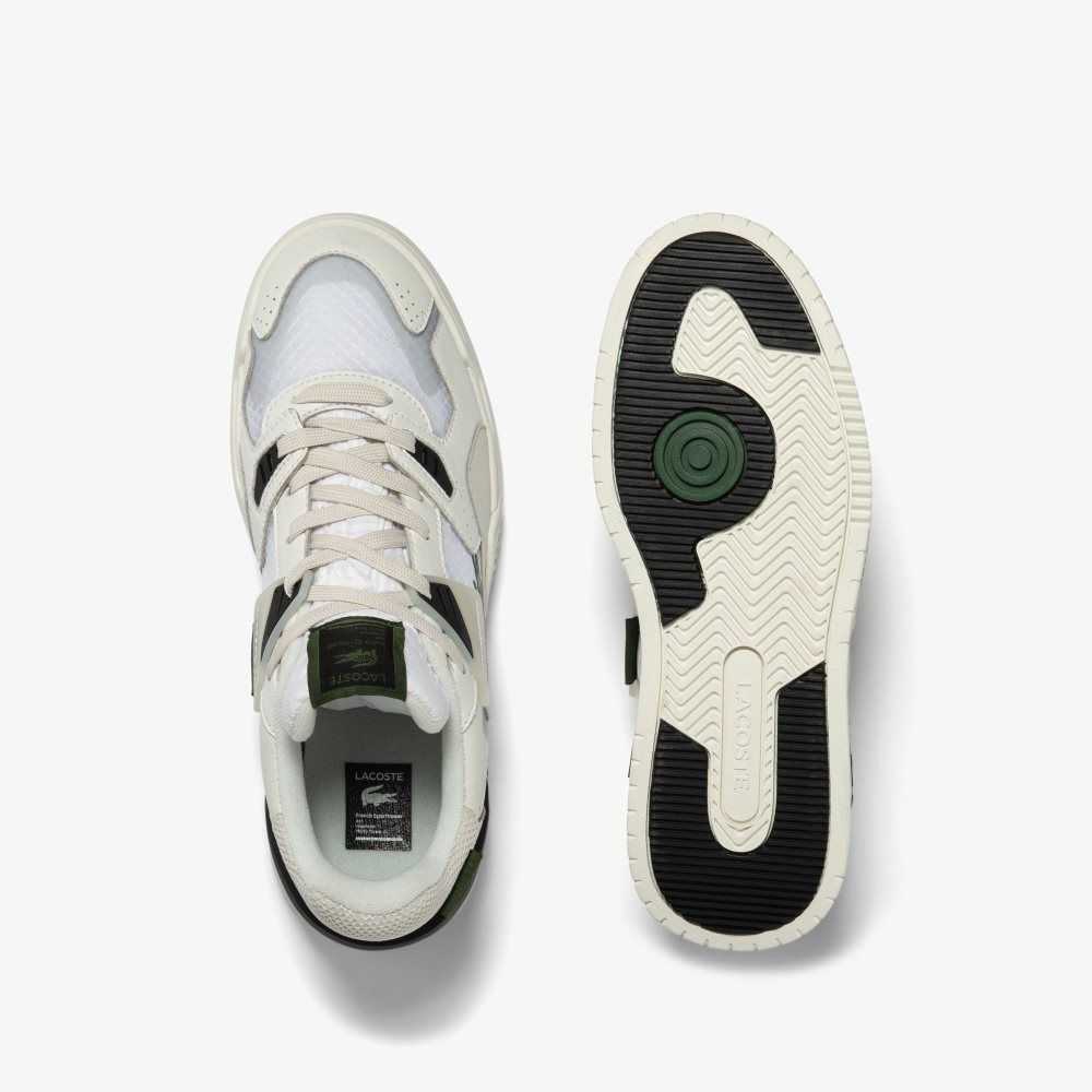 Lacoste LT125 Cuero Blancas Blancas | 8371-XPMEN