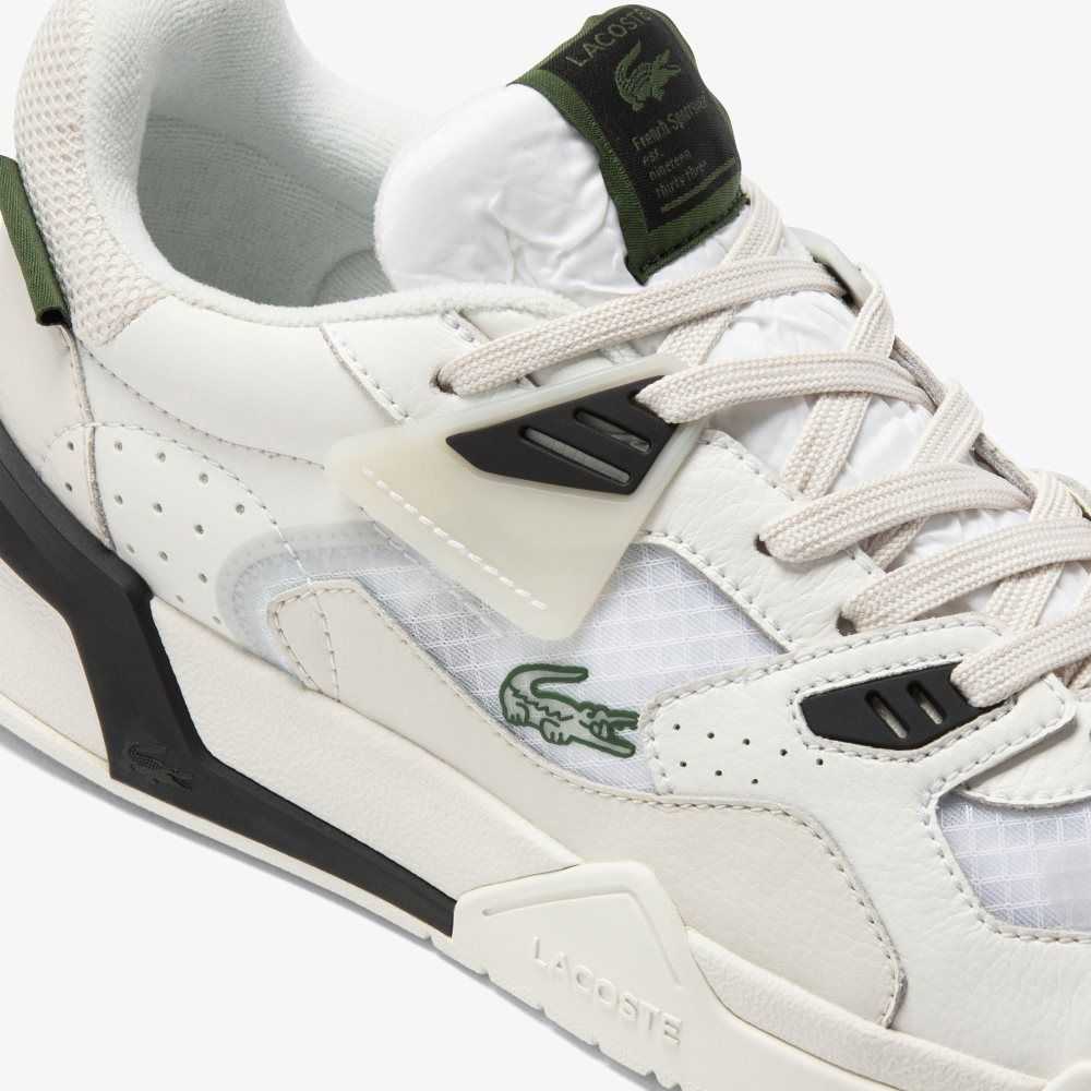 Lacoste LT125 Cuero Blancas Blancas | 8371-XPMEN