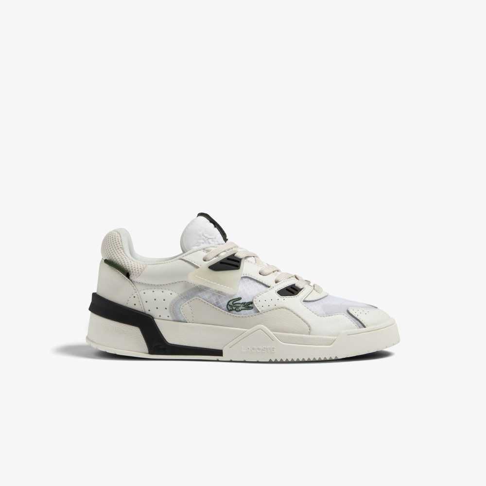 Lacoste LT125 Cuero Blancas Blancas | 8371-XPMEN