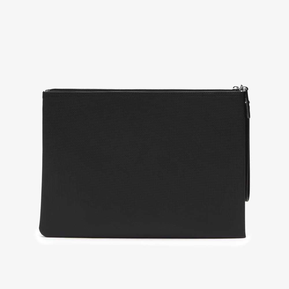 Lacoste L.12.12 Clutch Purse Negras | 8457-QPJMO