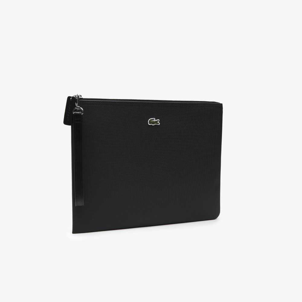 Lacoste L.12.12 Clutch Purse Negras | 8457-QPJMO