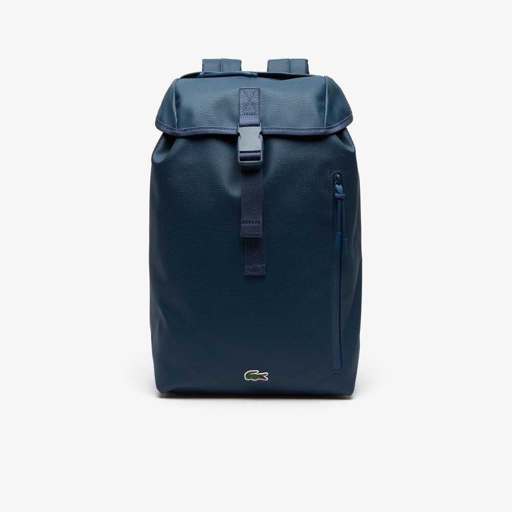 Lacoste L.12.12 Concept Flap Coated Lona Backpack Multicolor | 2857-ARGXF