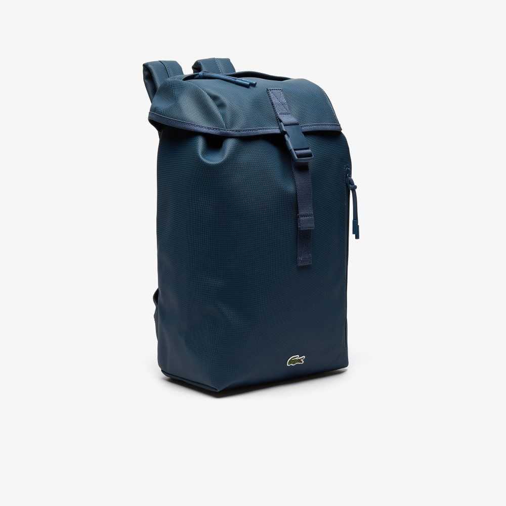 Lacoste L.12.12 Concept Flap Coated Lona Backpack Multicolor | 2857-ARGXF