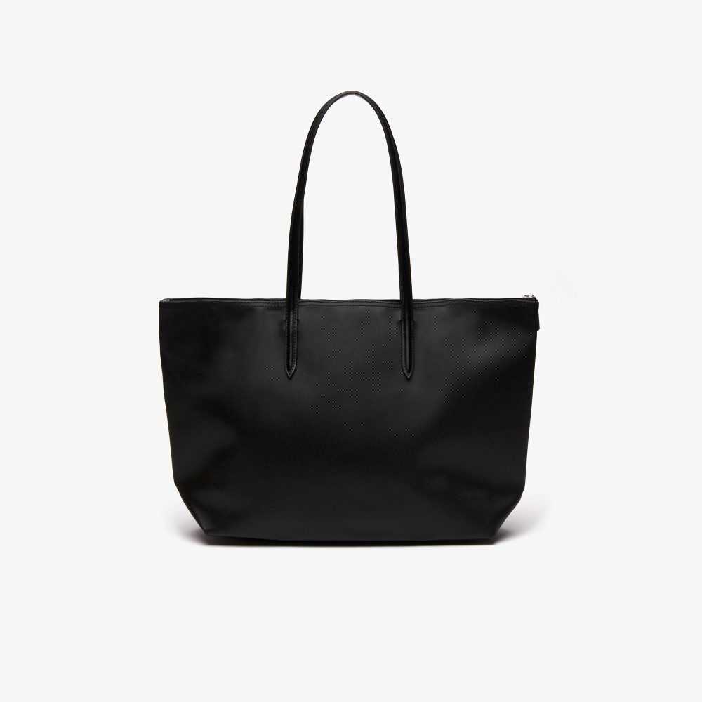 Lacoste L.12.12 Concept Zip Tote Negras | 3942-ROTDJ