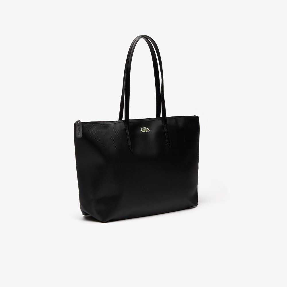 Lacoste L.12.12 Concept Zip Tote Negras | 3942-ROTDJ