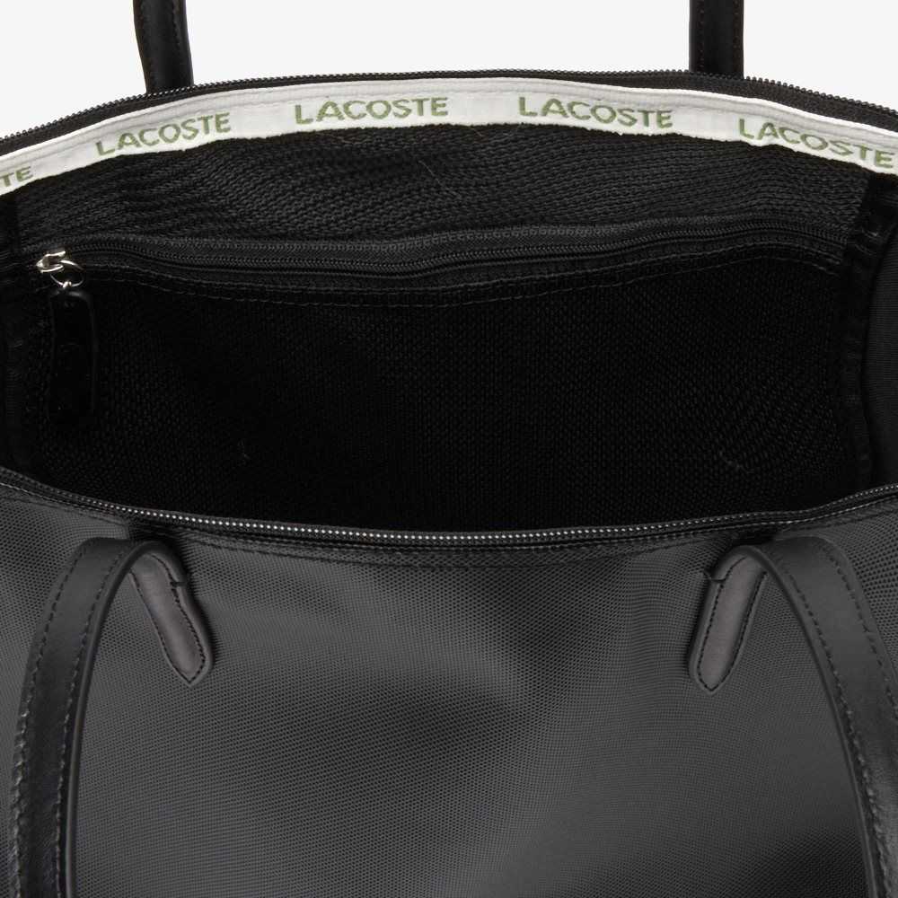 Lacoste L.12.12 Concept Zip Tote Negras | 3942-ROTDJ