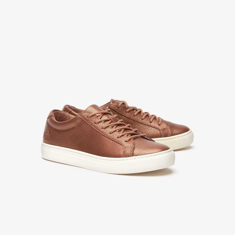 Lacoste L.12.12 Cuero Trainers Blancas | 6348-UWCAL