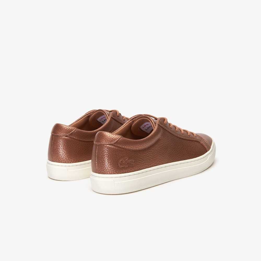 Lacoste L.12.12 Cuero Trainers Blancas | 6348-UWCAL