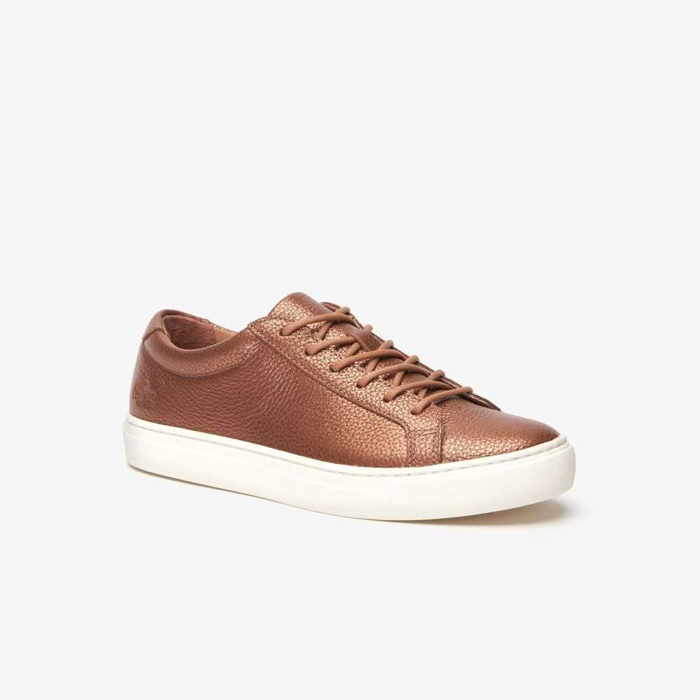 Lacoste L.12.12 Cuero Trainers Blancas | 6348-UWCAL