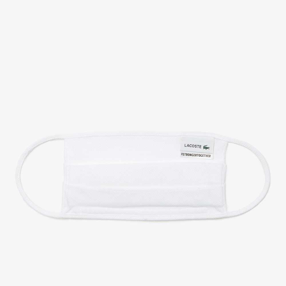 Lacoste L.12.12 Face Masks 3-Pack Blancas | 5706-XEIKJ