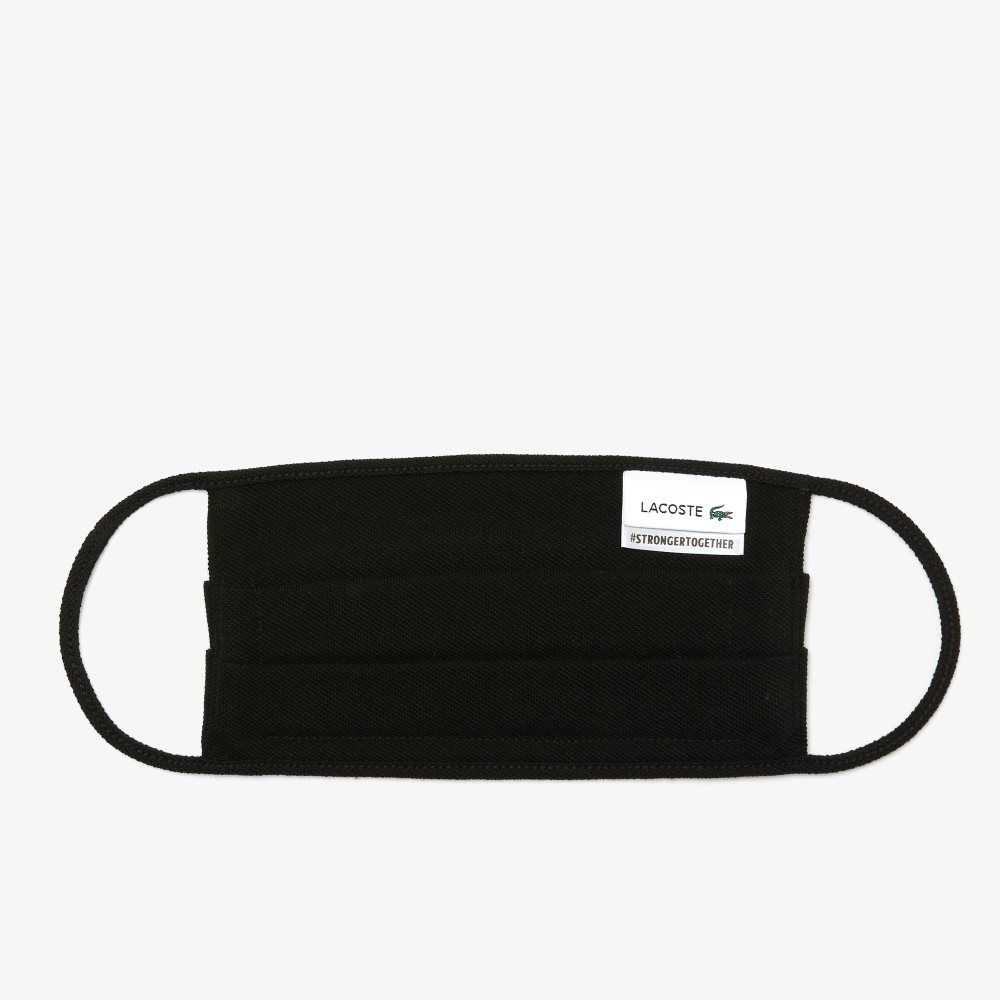 Lacoste L.12.12 Face Masks 3-Pack Negras | 8567-LNKCY